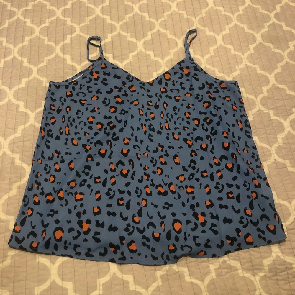 Leopard tank top